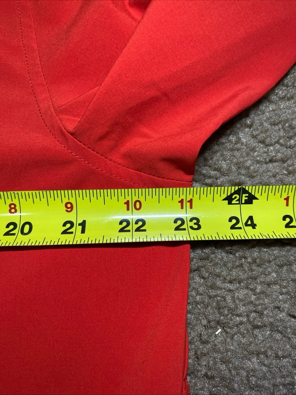 Stio CFS Sun Hoodie Anorack Red Pullover Performance Jacket Men's Size: Medium - Picture 6 of 8